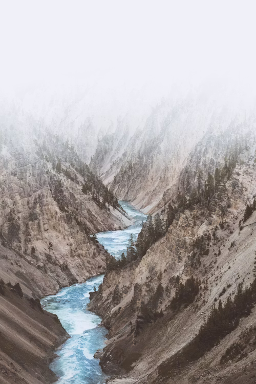 River valley — peaceful solitude